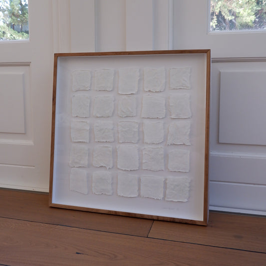 Ghost of the archive (25 shards) (framed)