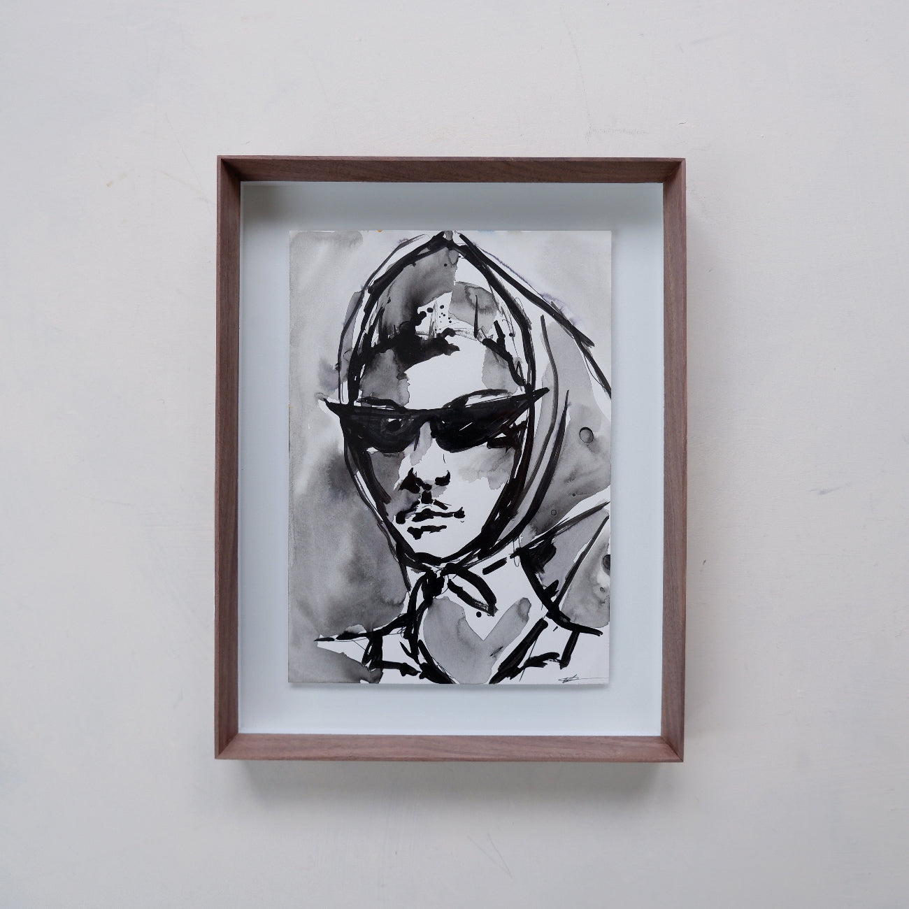 3 Sisters blk (Framed)