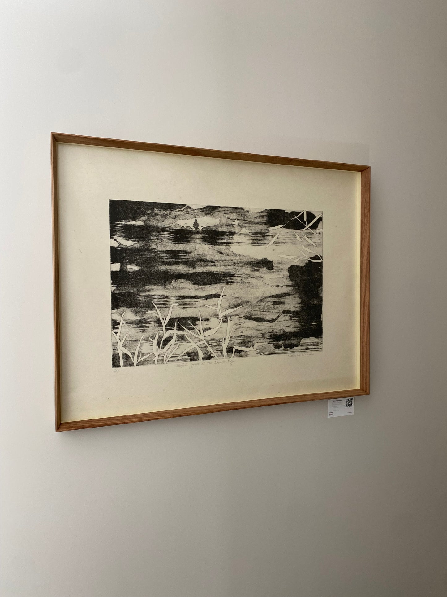 Buffalo Grass at the River’s Edge (framed)