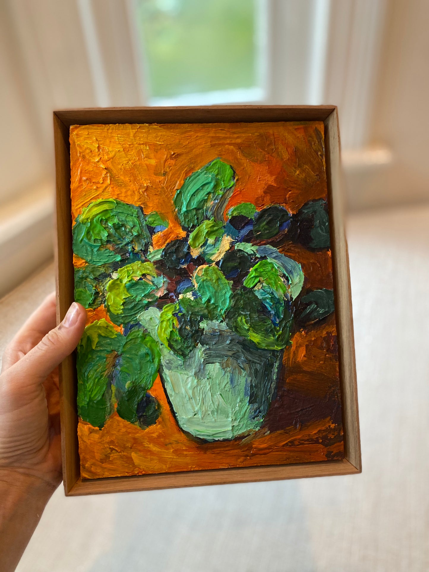 Non-violent Violet (framed)