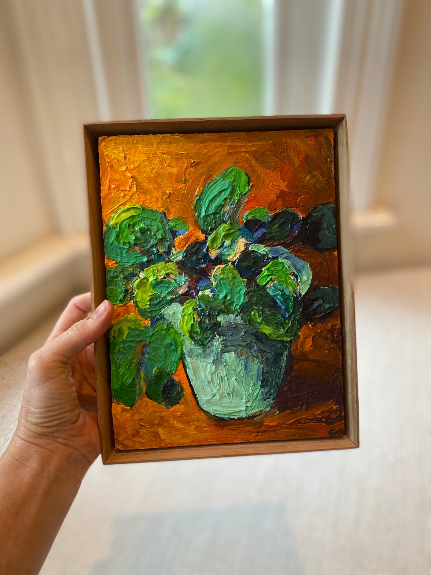 Non-violent Violet (framed)