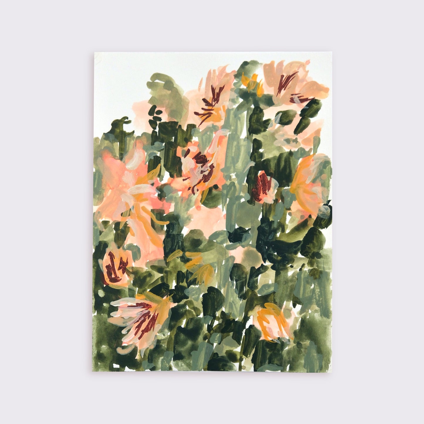 Dahlias from Wolseley I (Framed)