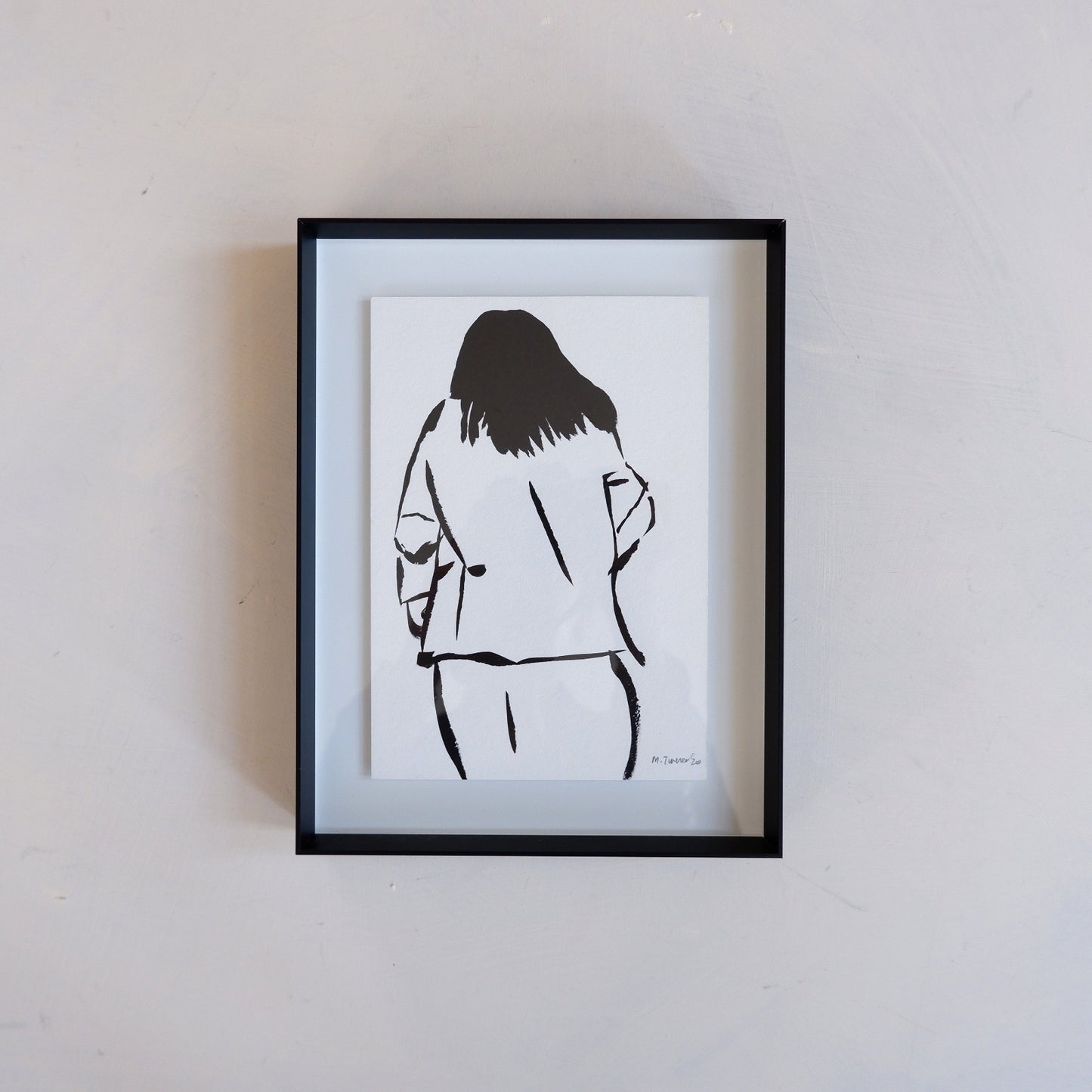 A walk down Adderley street (framed)