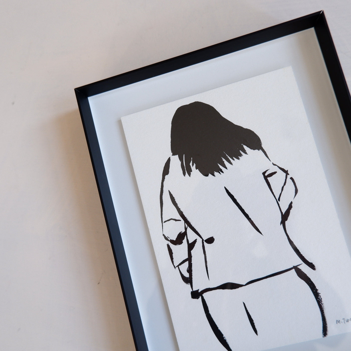 A walk down Adderley street (framed)