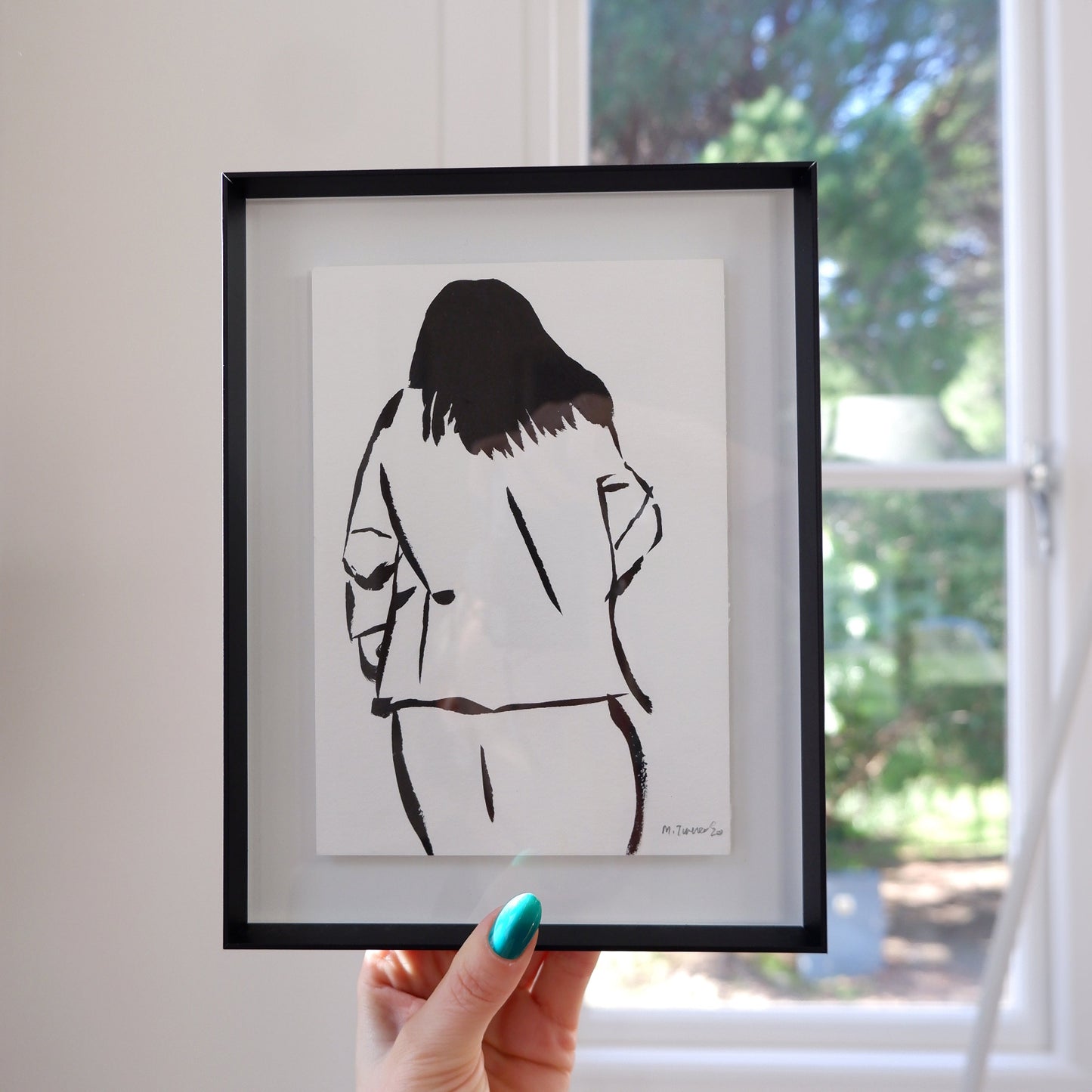 A walk down Adderley street (framed)