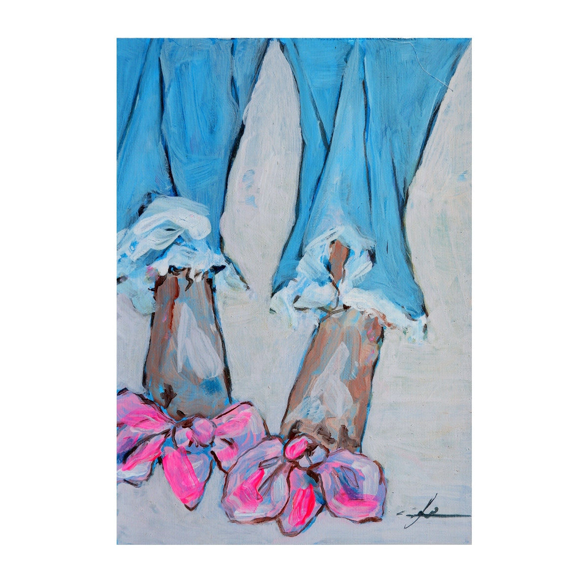 Blue Jeans (Framed)