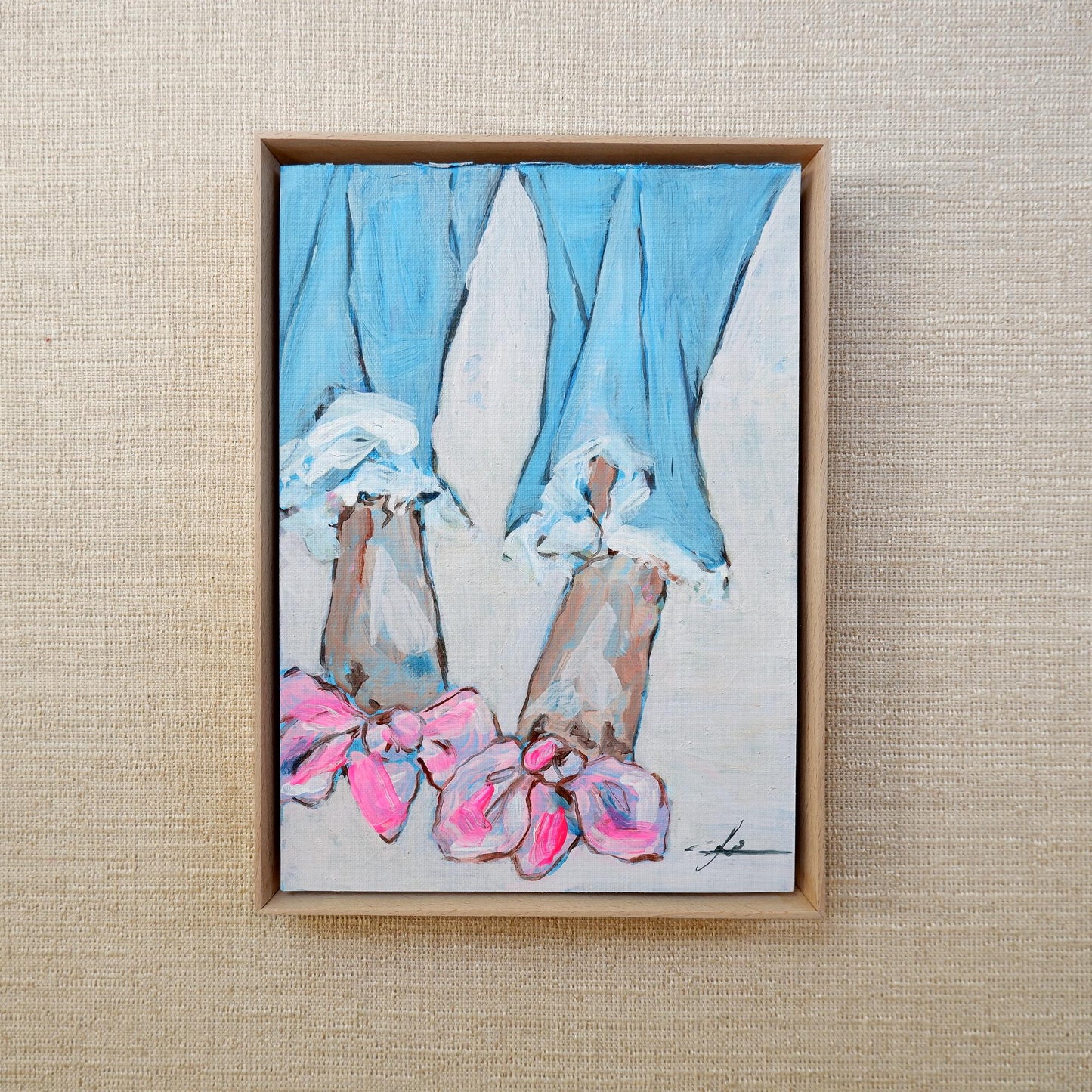 Blue Jeans (Framed)