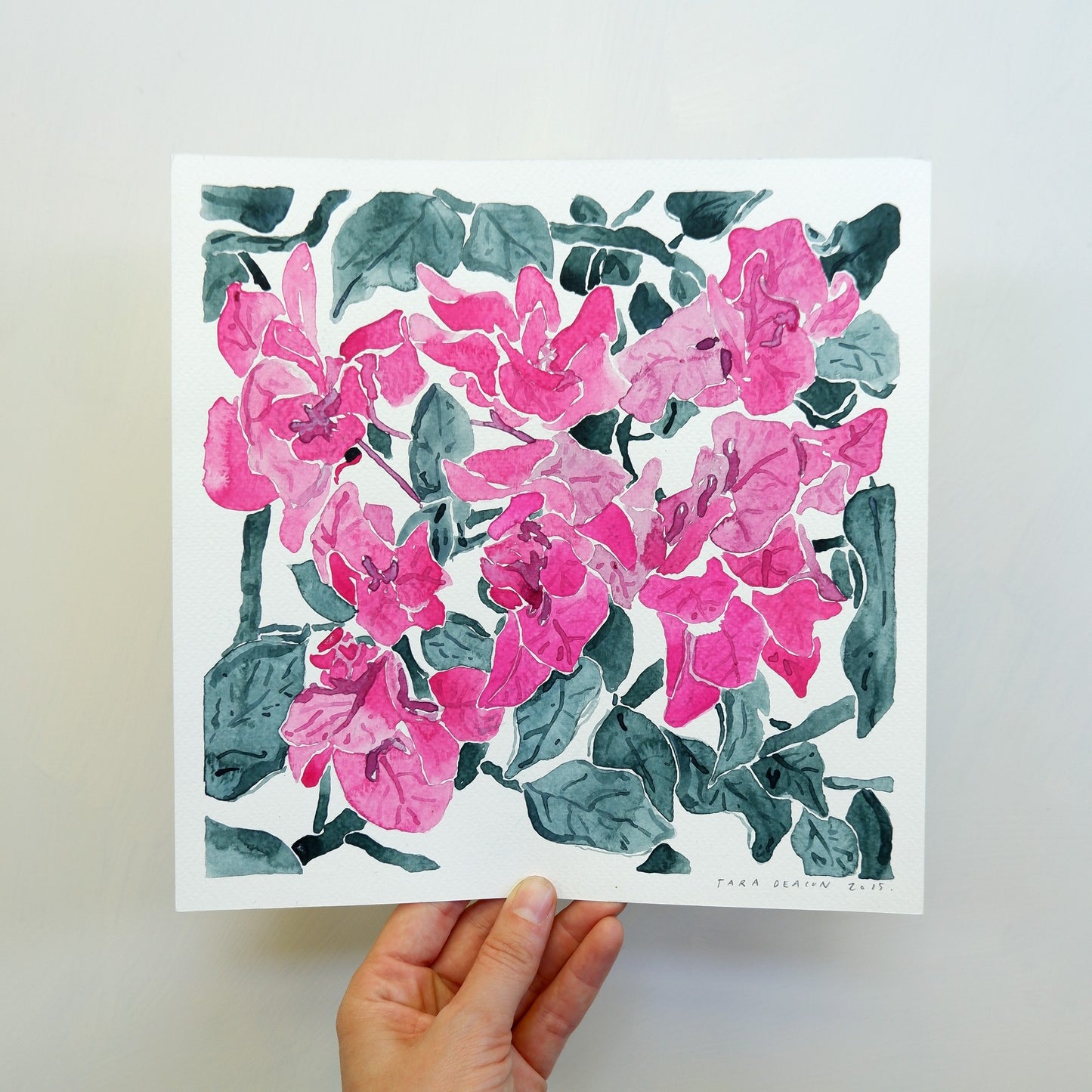 Bougainvillea Garden (framed)