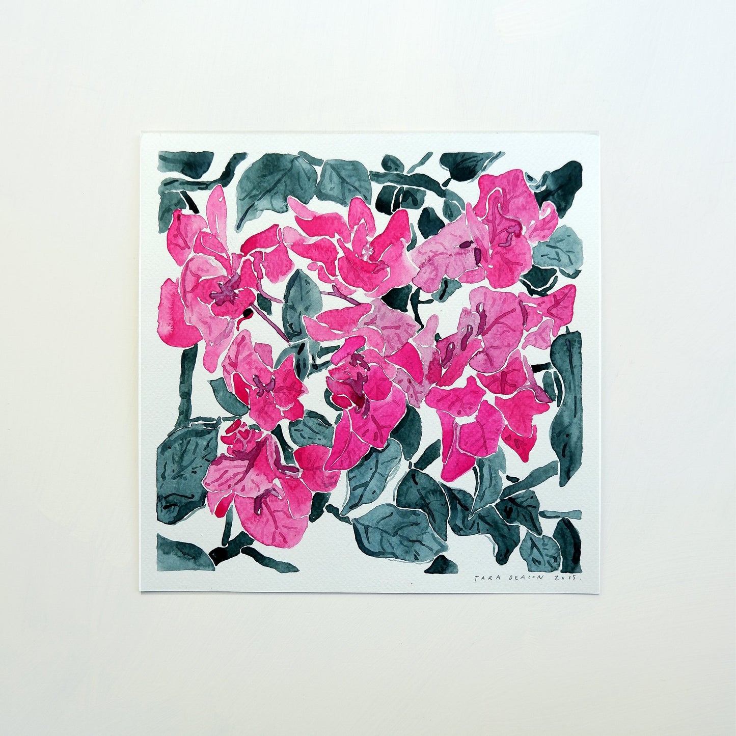 Bougainvillea Garden (framed)