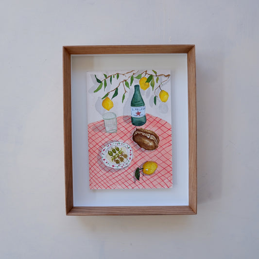 Brunch in Atrani (Framed)