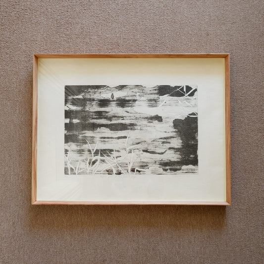 Buffalo Grass at the River’s Edge (framed)