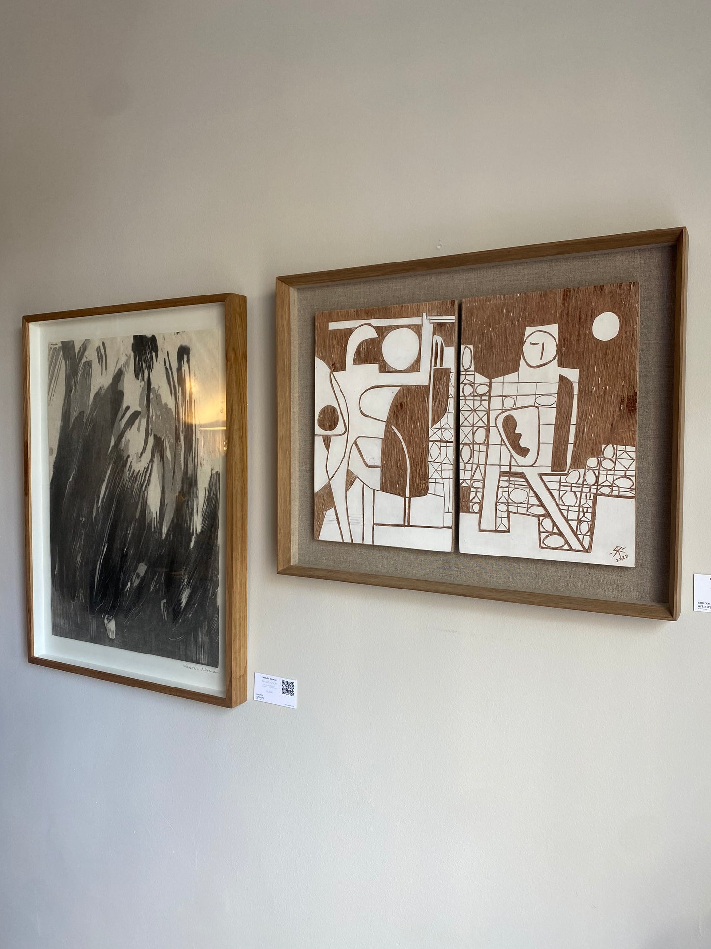 Ink and Wood (Framed)