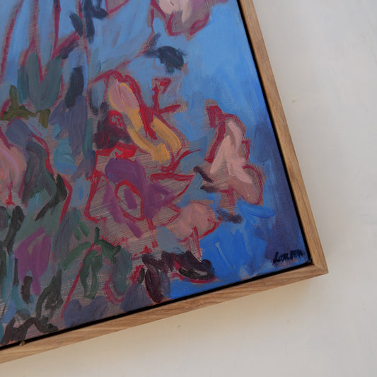 Dahlias from D (Framed)