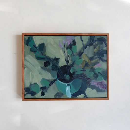 Eucalyptus at night (Framed)