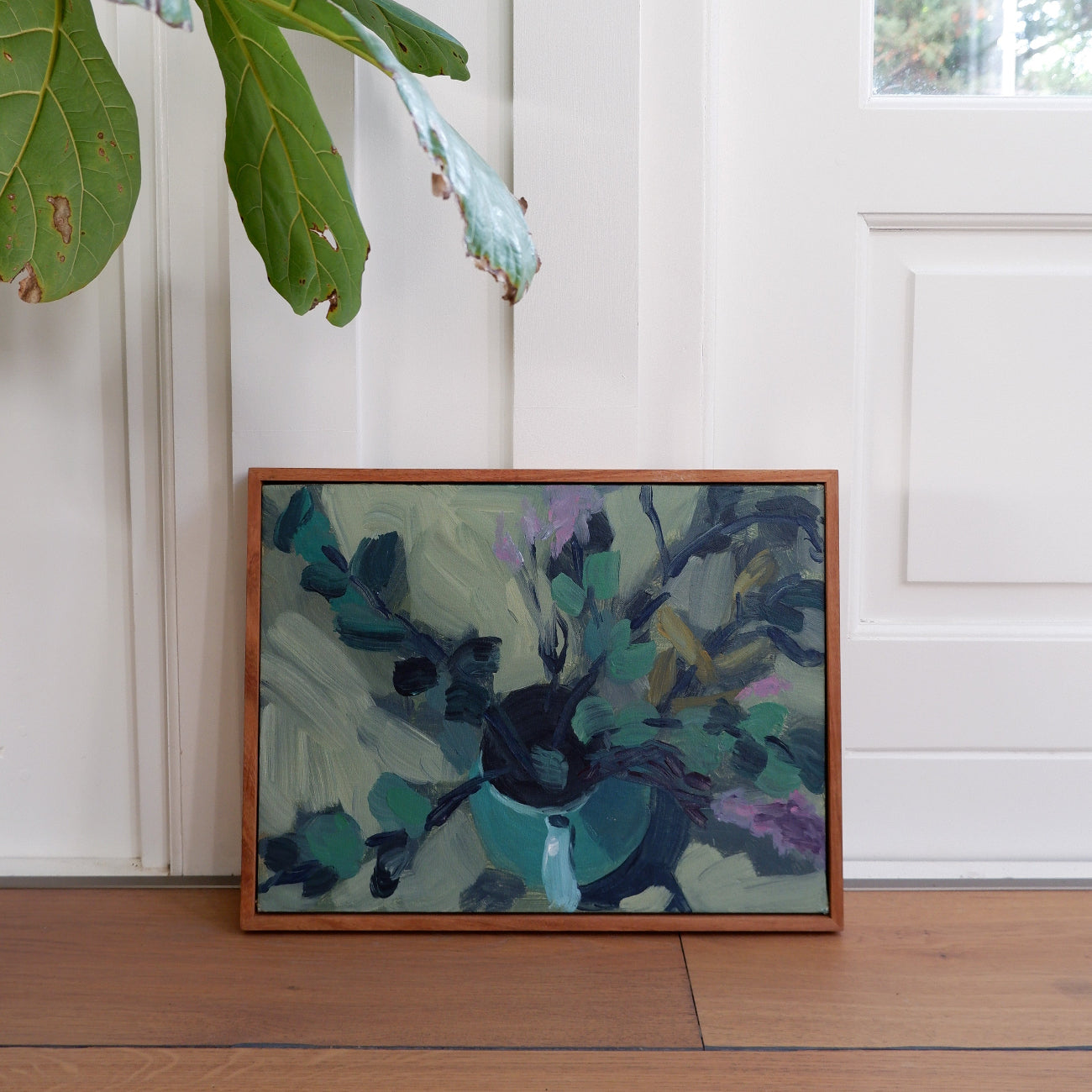 Eucalyptus at night (Framed)