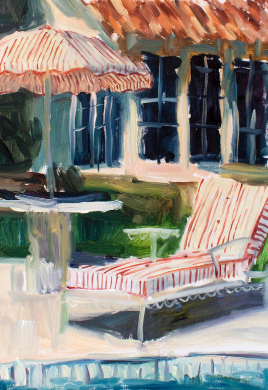 Claremont (Judy’s Pool, Several Christmases Ago) (Framed)