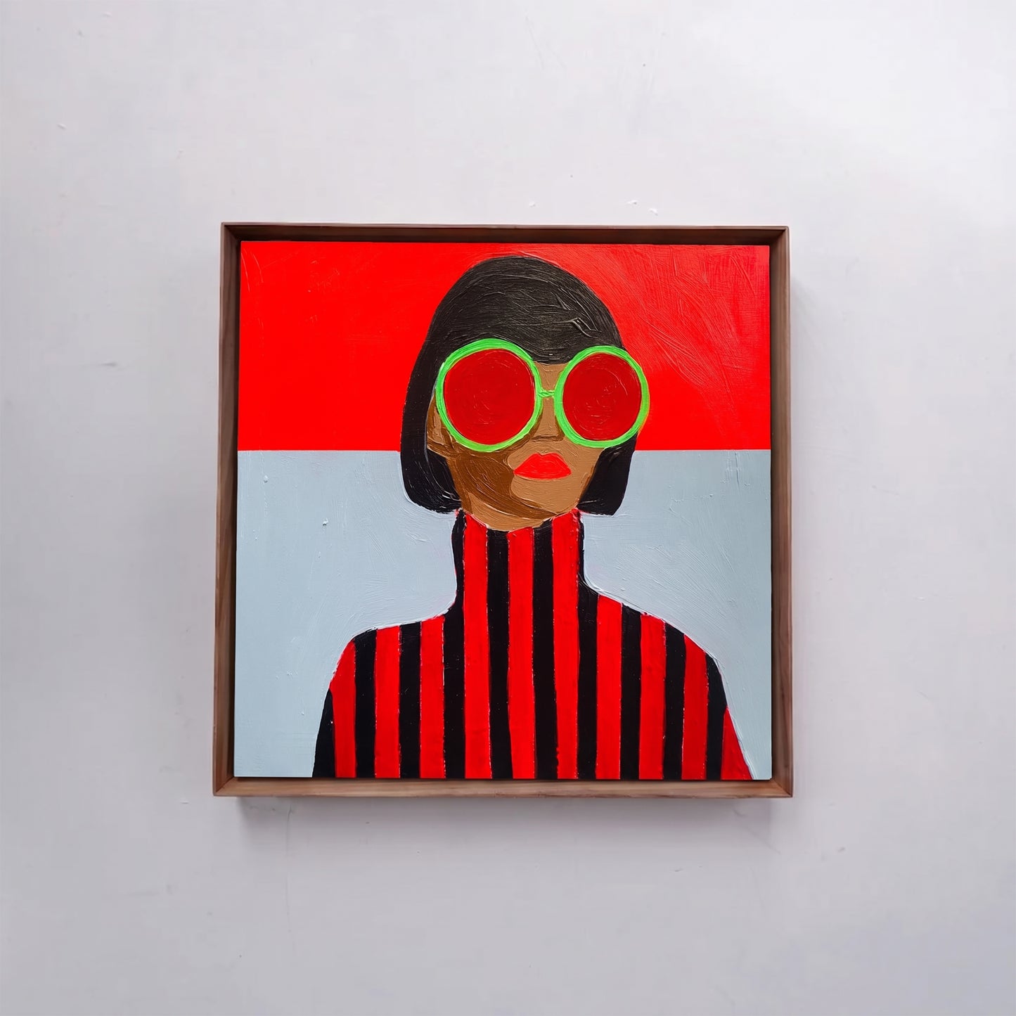 Fashion model (Framed)