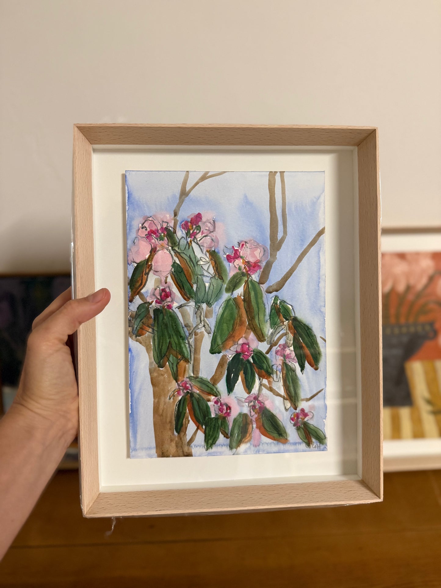 Something About the Sky Today (Framed)