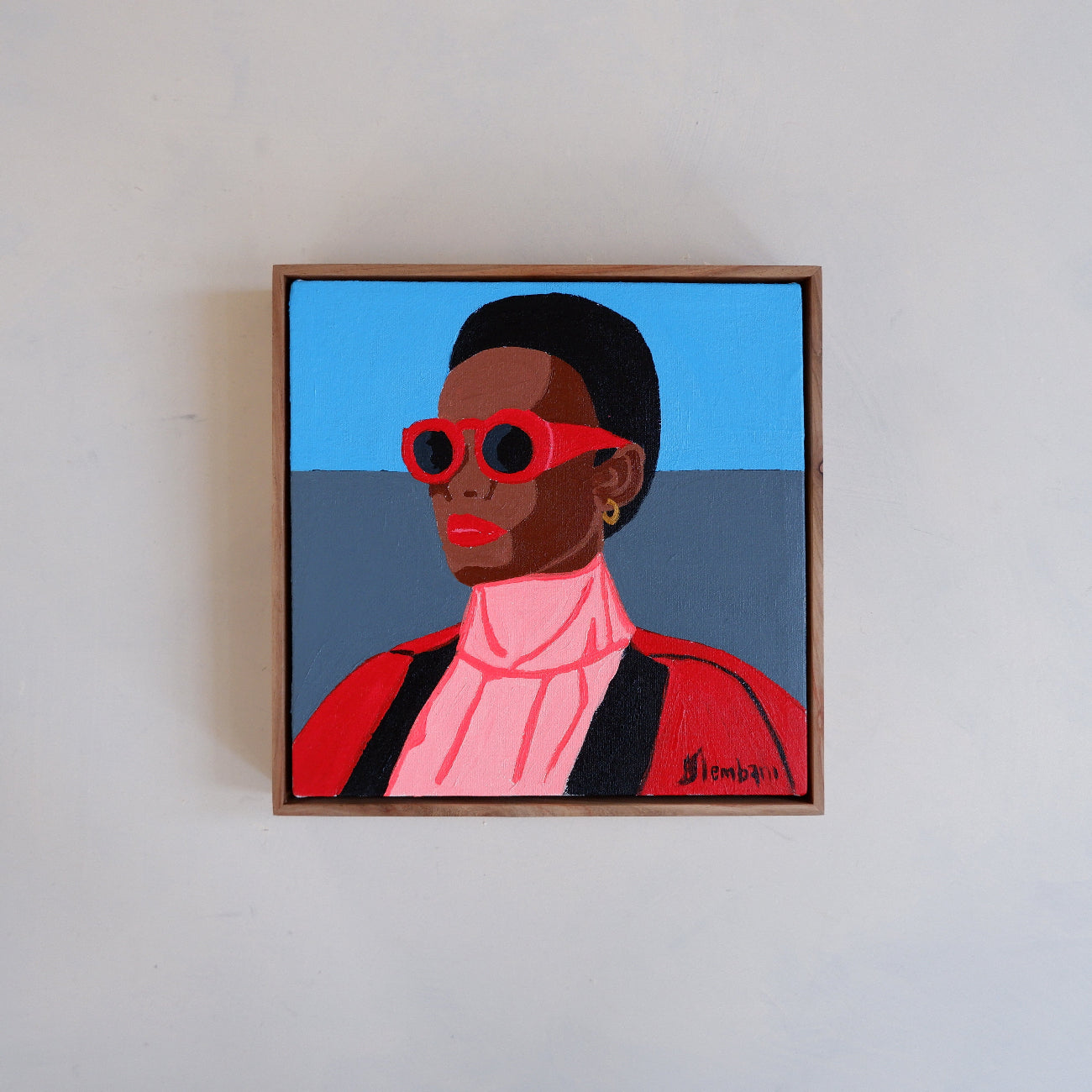 Going to the party (framed)