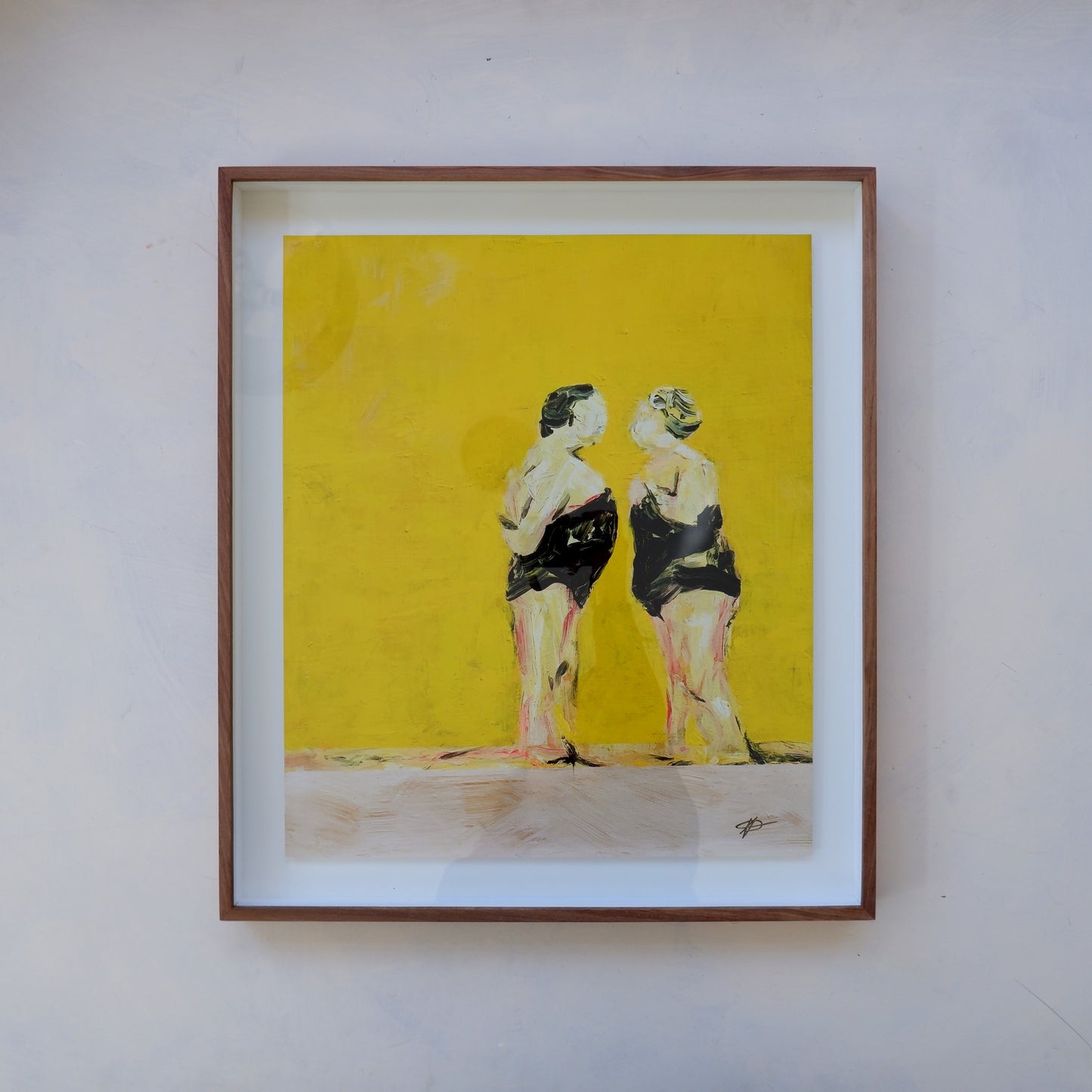 Gossip - Fine art print (Framed)