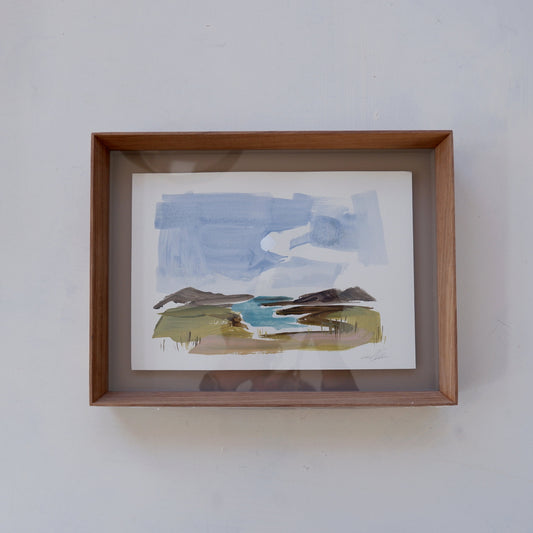 In a blue moon (framed)