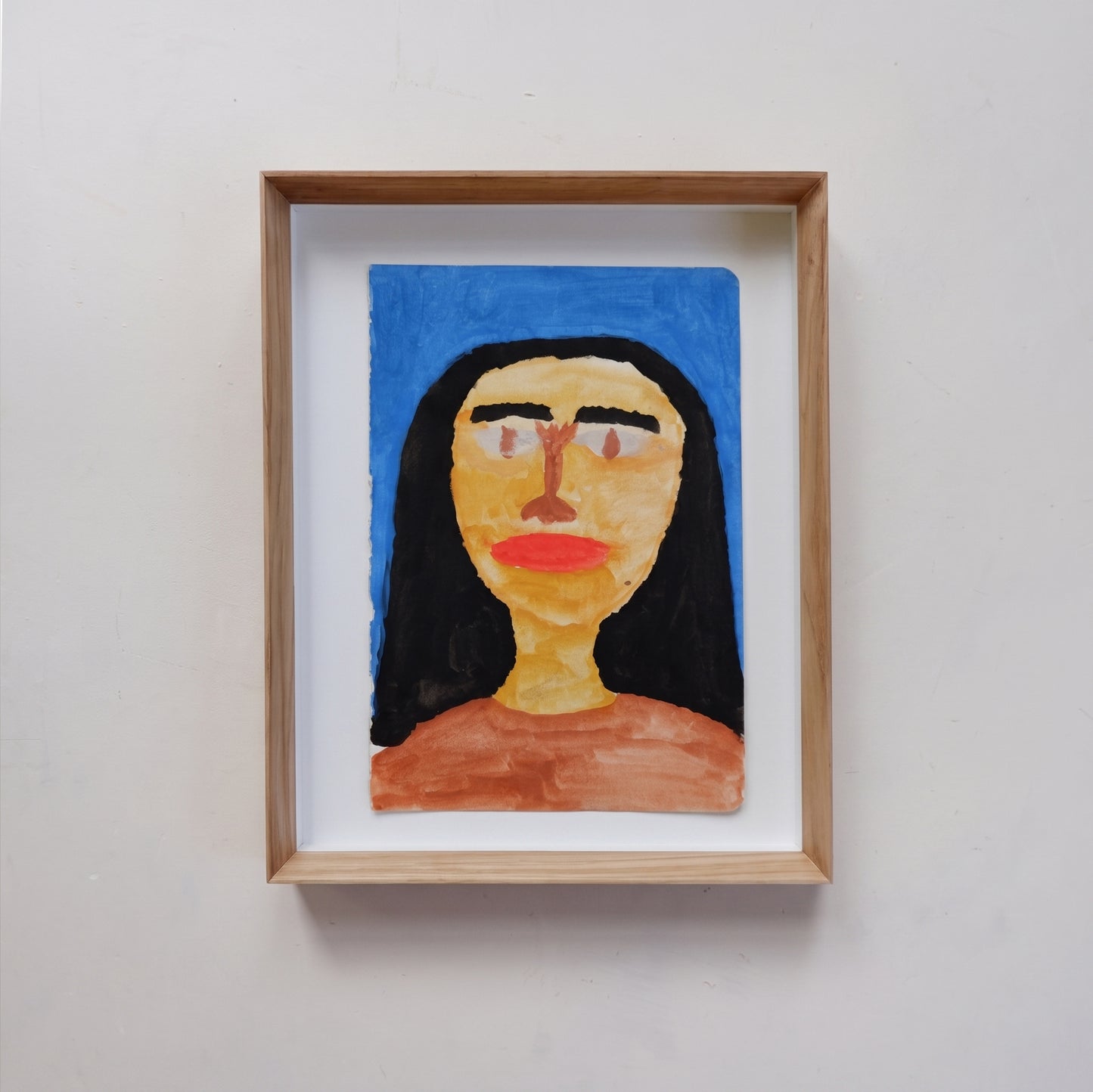 Awaiting (framed)