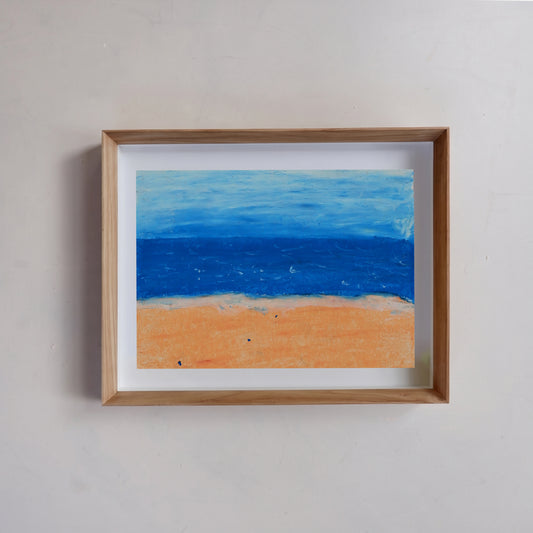 The beach (framed)