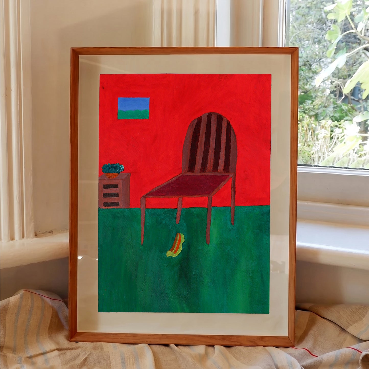 The heels (framed)