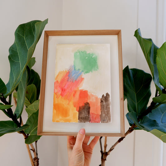 The Shape of Remembering (Framed)