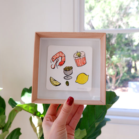Snacks (Framed)