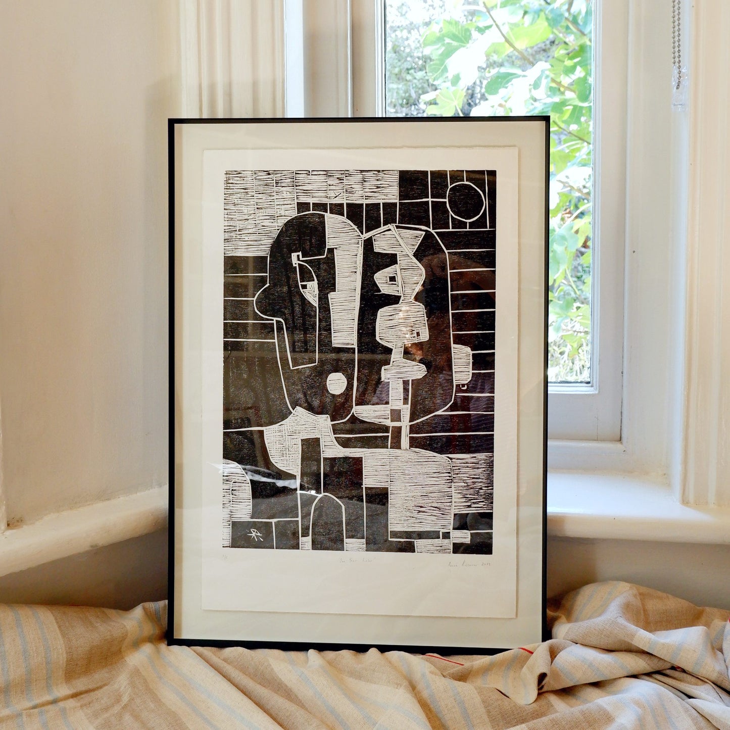 One Year Later (framed)