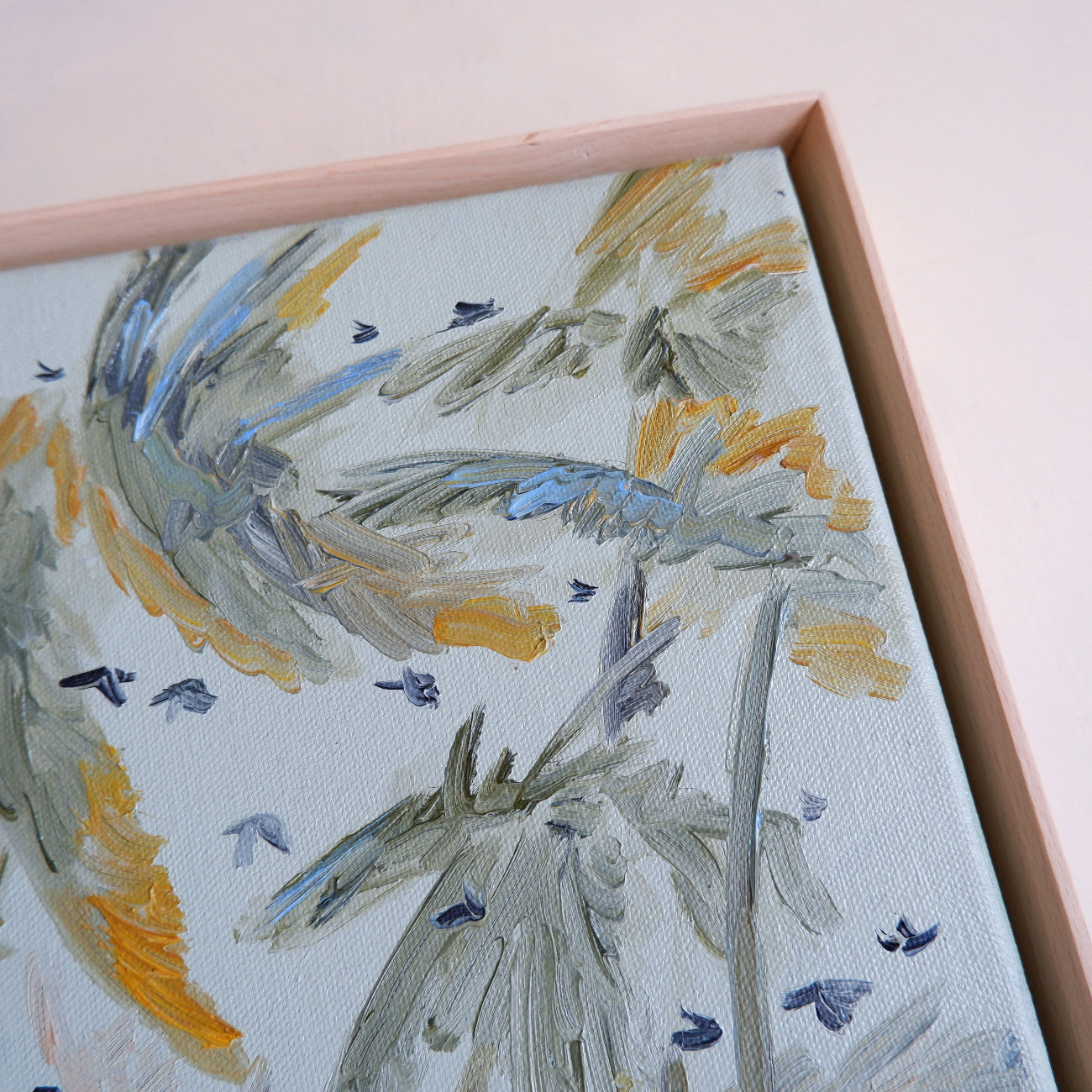 Pastel Palms (framed)