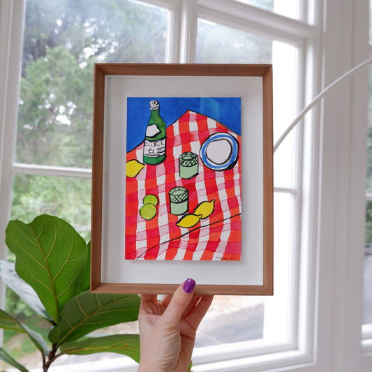 Pellegrino Picnic (Framed)