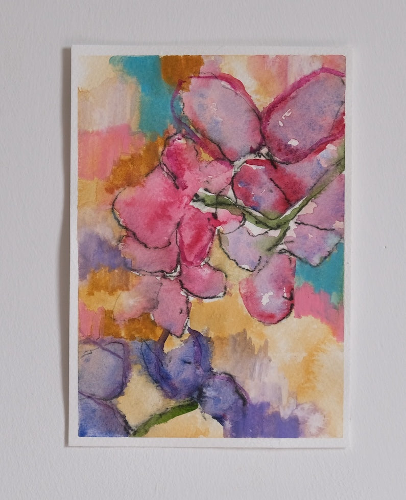 Pink was Feeling Bold Today (Framed)