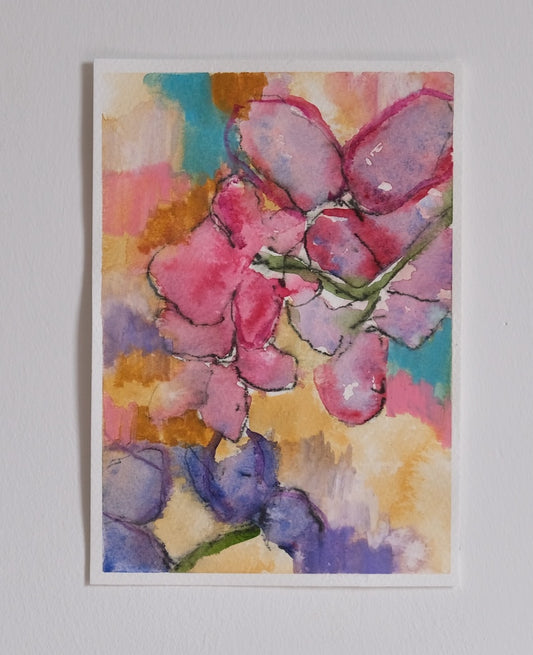 Pink was Feeling Bold Today (Framed)