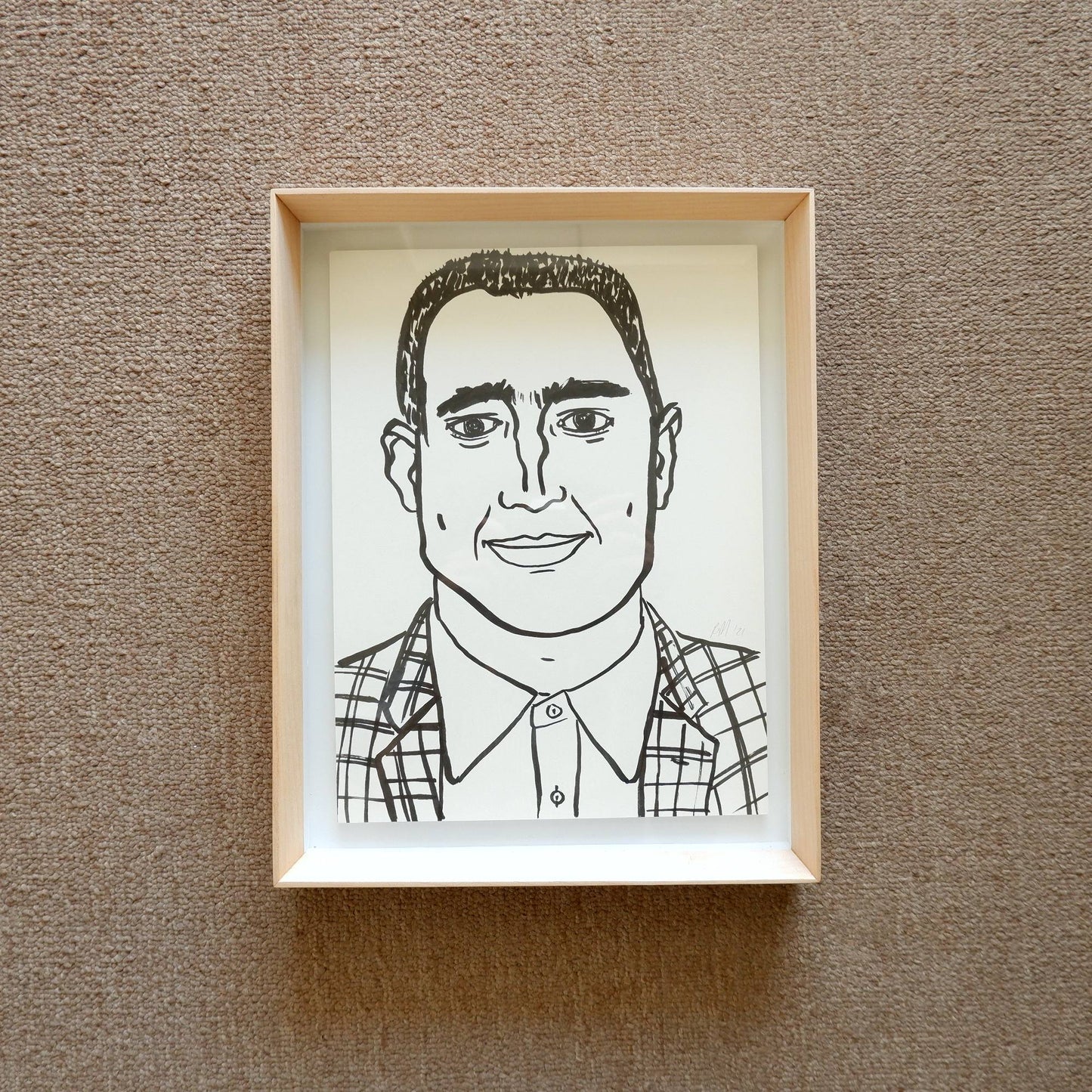 Portrait 106 (framed)