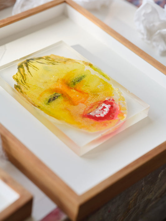 A Toothy Grin (Framed)