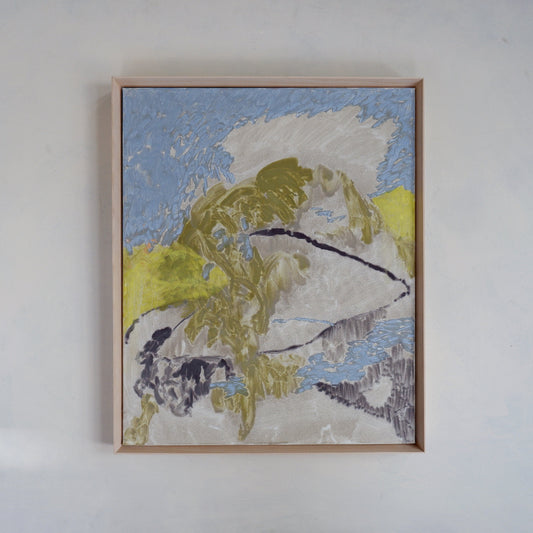 Slipped under Summer's tongue (framed)