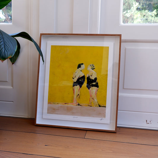 Gossip - Fine art print (Framed)