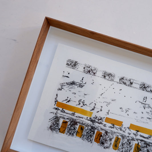 Sea Point pools, blast from the past (Framed)
