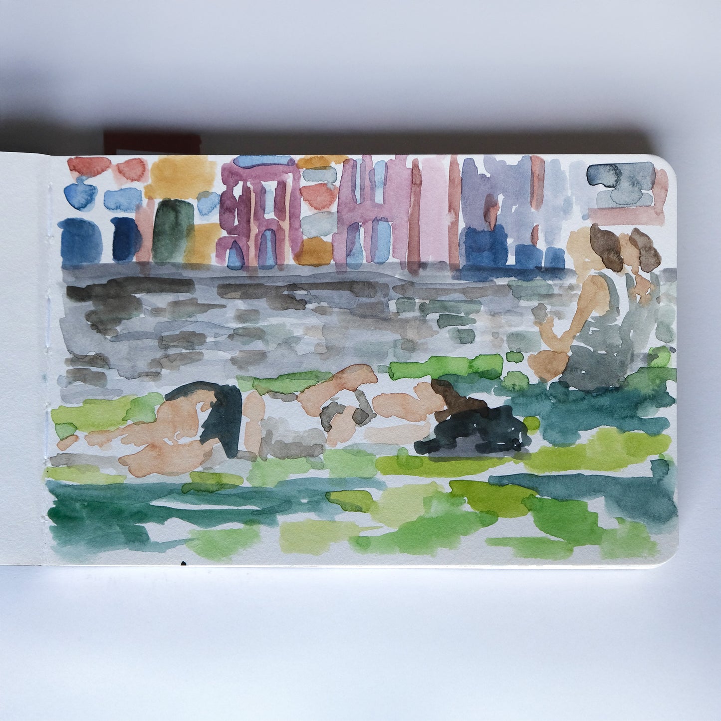 Summer in Amsterdam (Framed)