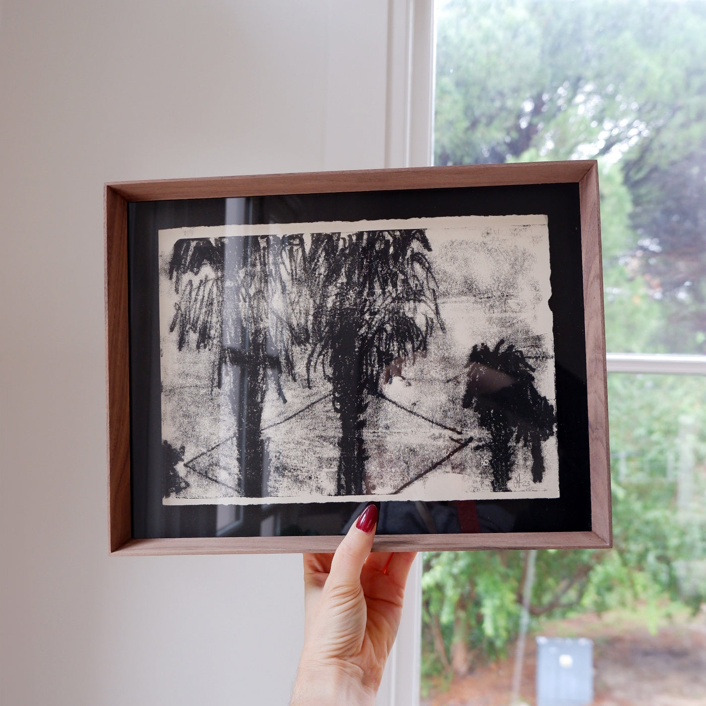 Sunday Palms VII (framed)