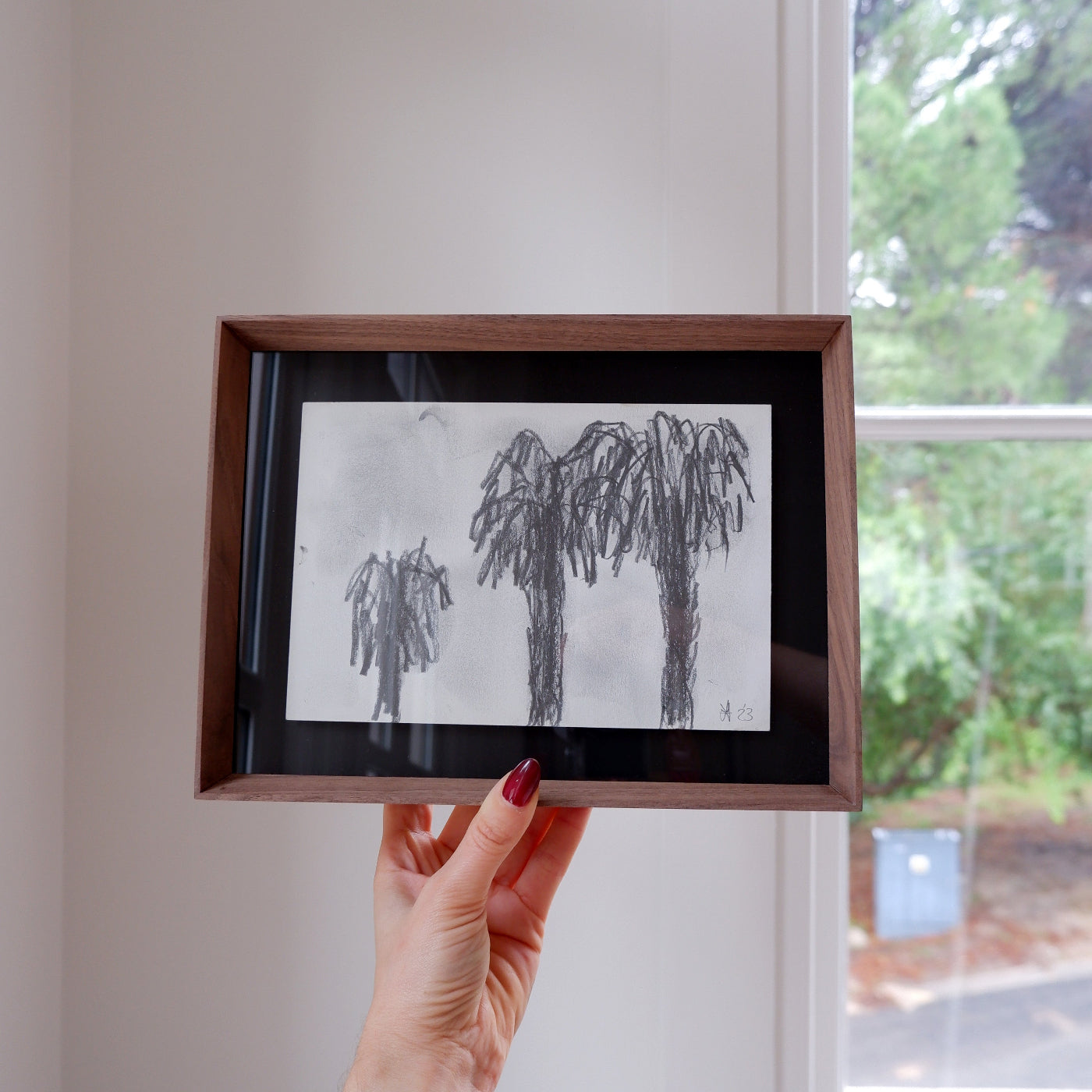 Sunday Palms VIII (framed)