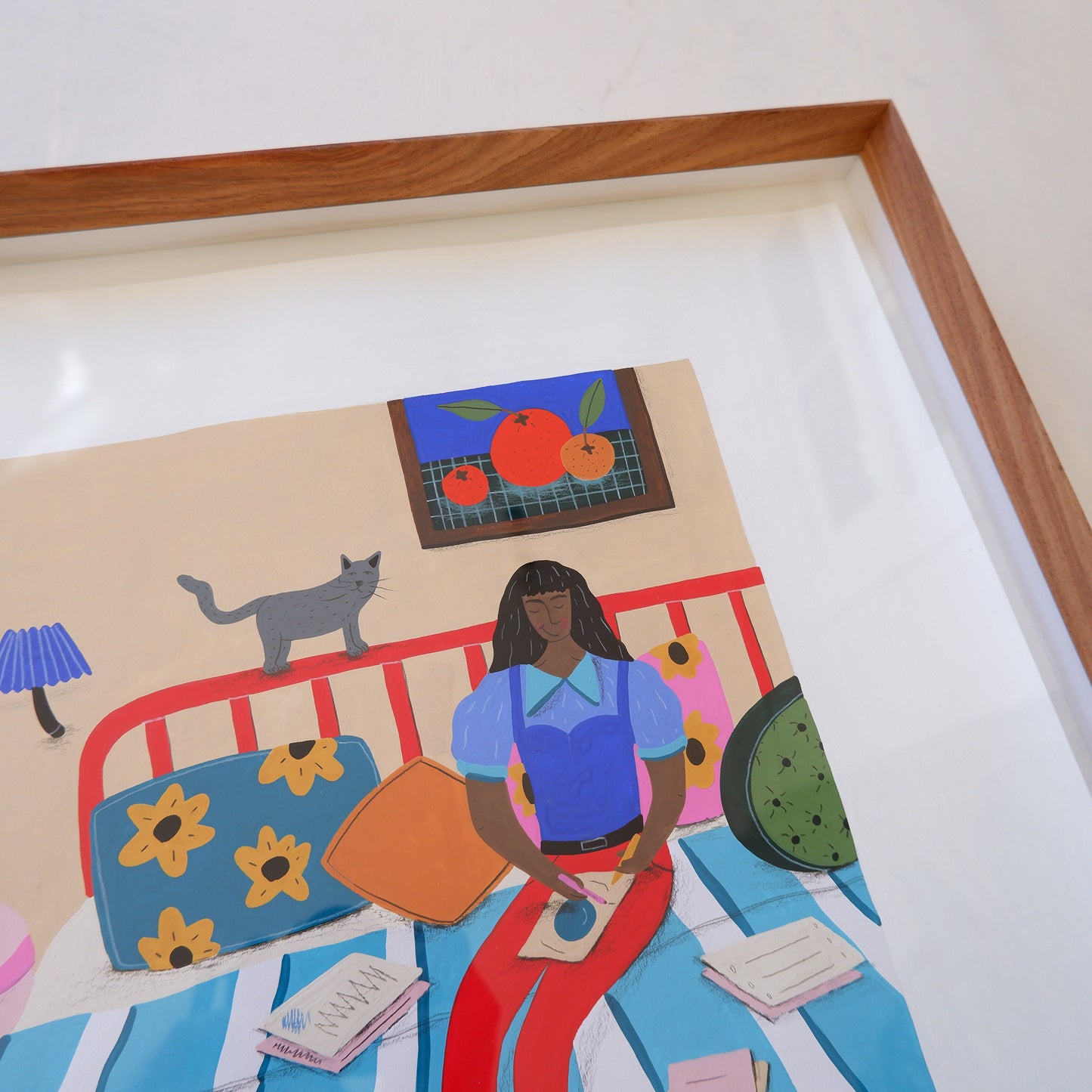 Head in the Clouds, Feet on the Ground (Framed)