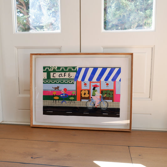 I Want to Ride my Bicycle (Framed)