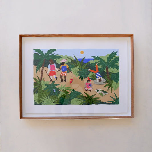 Somewhere in Paradise (Framed)