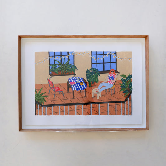 Work Life Balance (Framed)