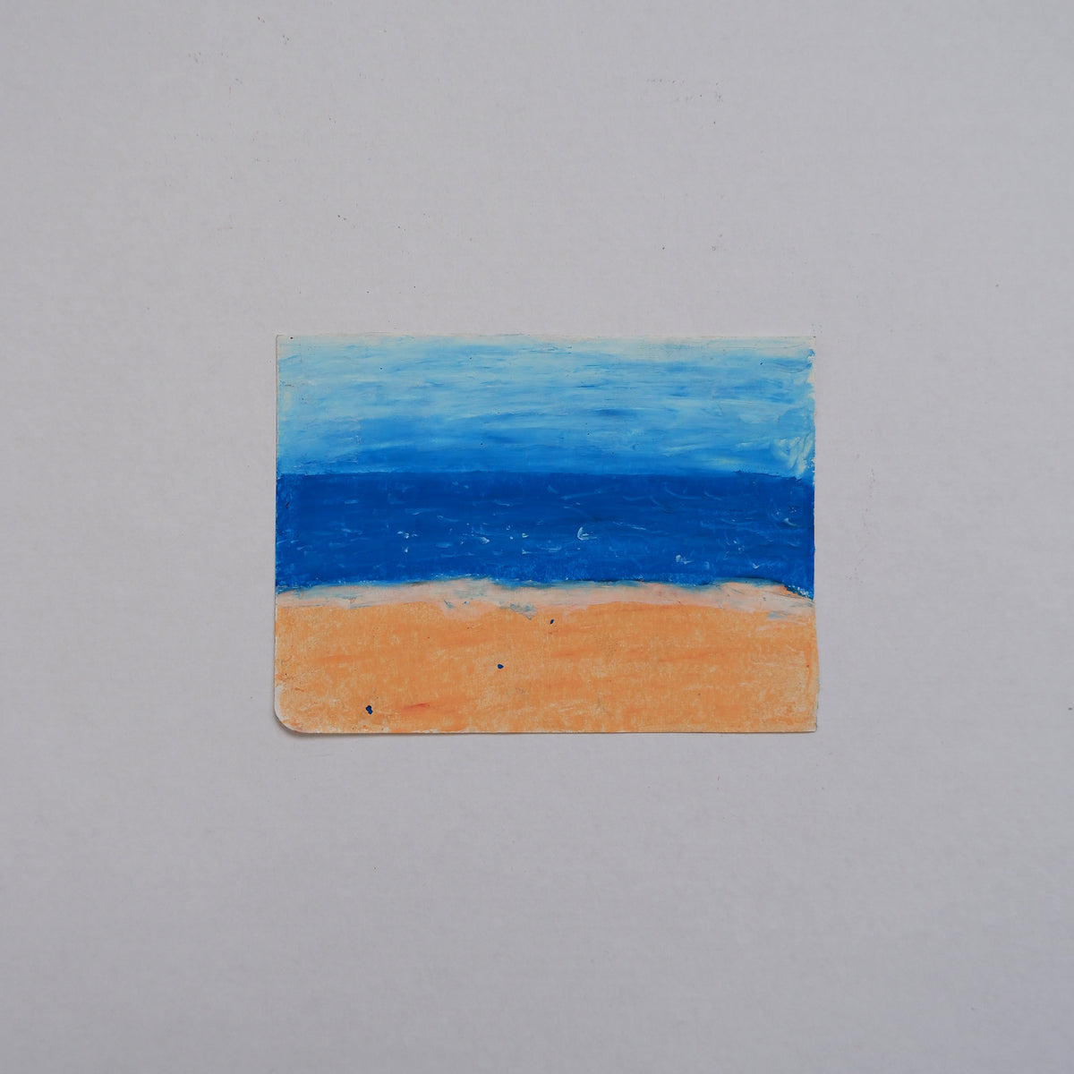 The beach (framed)