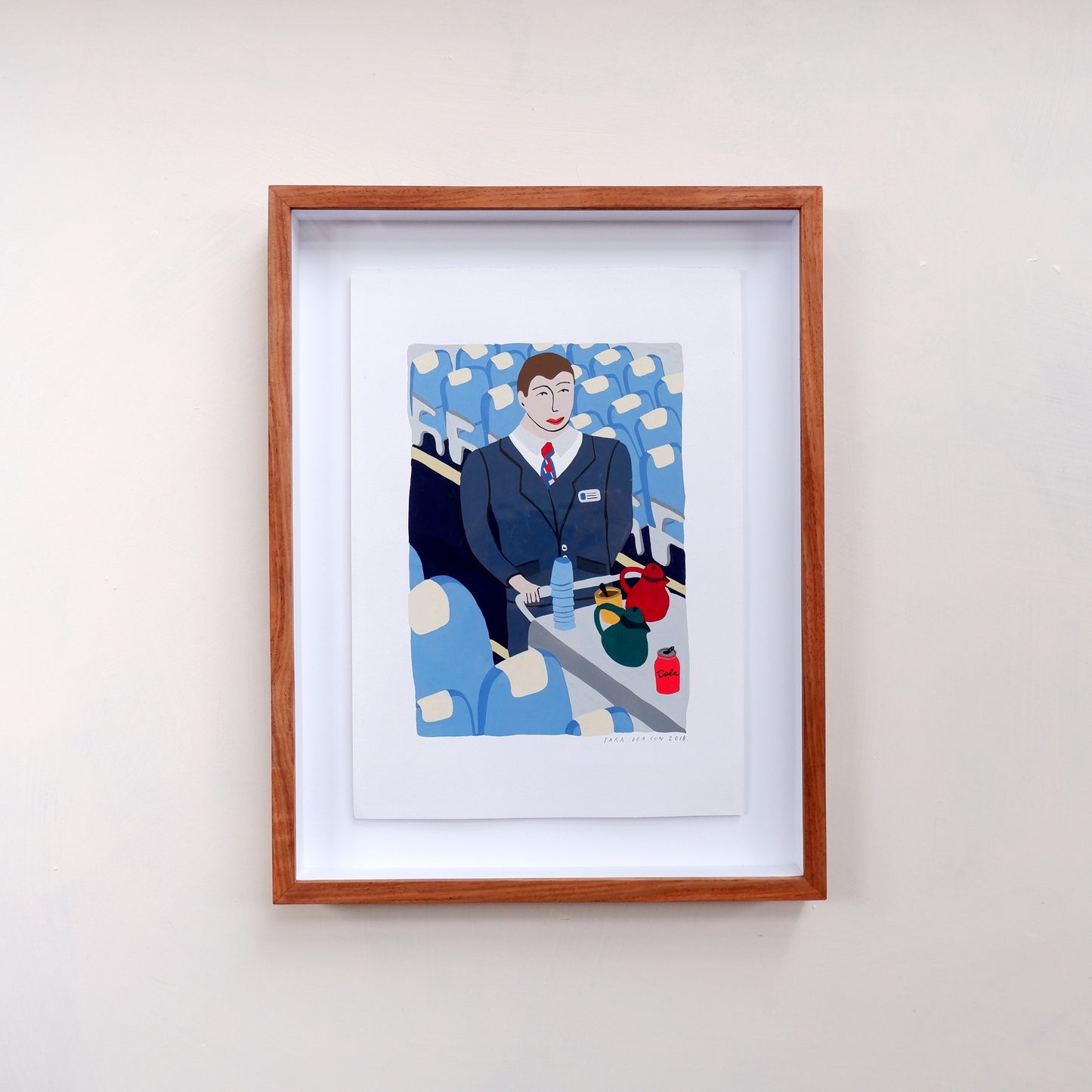 The Flight Attendant (framed)