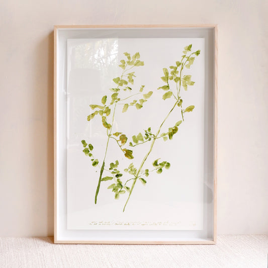 The talk:  Grow seeds well / How do you make bread (framed)